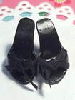 Barbie Basics * BLACK OT / BOWS * SHOES * Fits VINTAGE!  Pretty for many Outfits