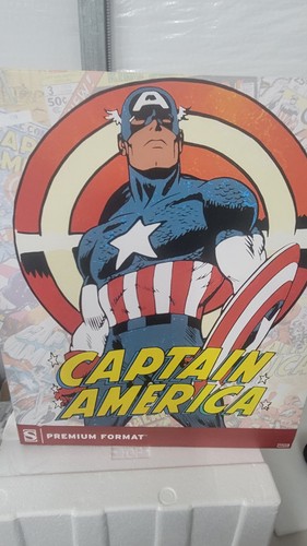 Estatua Sideshow Formato Premium Marvel Capitán América 1/4 Ver DESCRIPCIÓN - Imagen 11 de 12