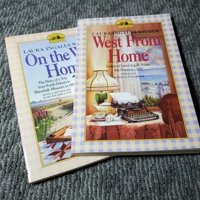 West From Home Laura Ingalls Wilder 1995 Letters HarperCollins Children's Book