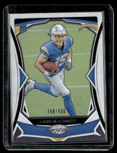 2024 Panini Certified Ladd McConkey Rookie 148/400 Los Angeles Chargers #125
