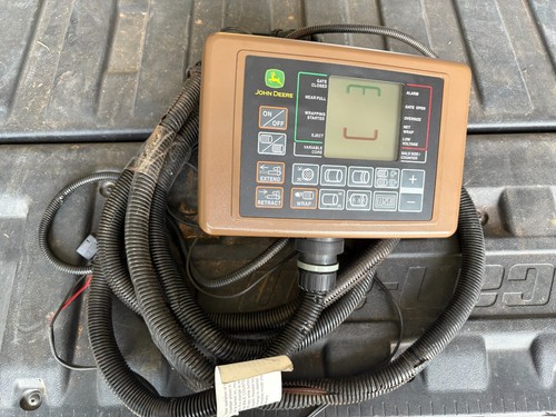 John Deere AFH210762 BaleTrak Pro Hay Baler Monitor with Wiring Harness