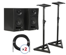 Kali Audio LP-UNF Ultra Nearfield Monitor System with Stands and Cables
