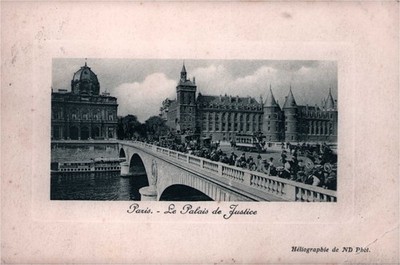 CPA 75 PARIS - LE PALAIS DE JUSTICE