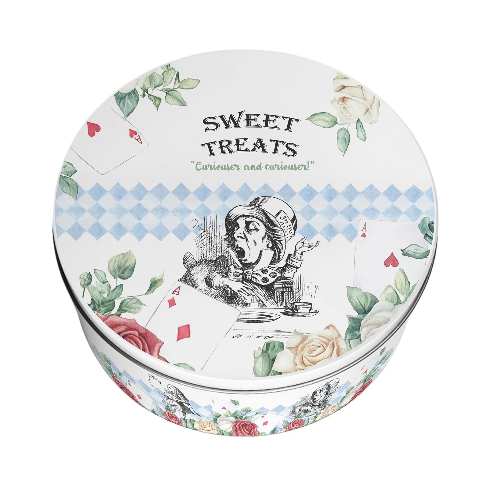 Alices Adventures in Wonderland Large Cake Tin - Storybook Homeware Gifts