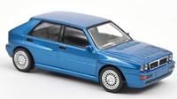 Modellauto Statisch Norev Lancia Delta Hf Evo 2 1993 Blau Jet Car Massstab 1:43