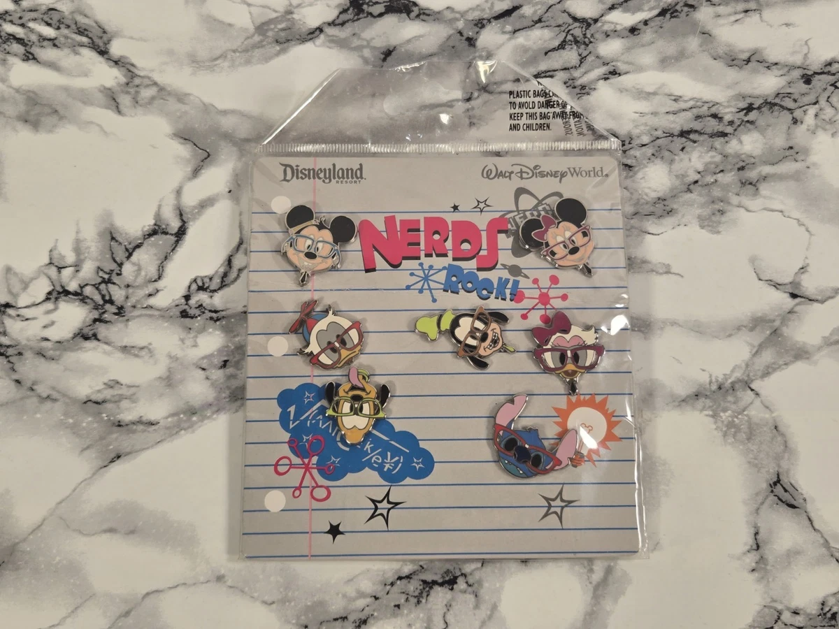 disney nerds pin set products for sale | eBay