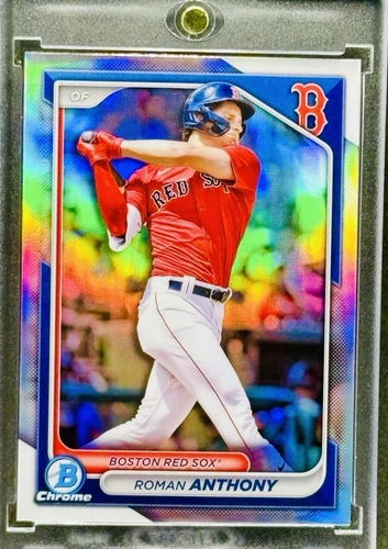 Roman Anthony RARE ROOKIE REFRACTOR BOWMAN CHROME INVESTMENT CARD SSP MINT