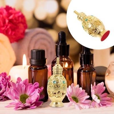 1 Stück Parfümflasche Golden Middle Eastern Parfüm Separate Duftflasche 10 ml