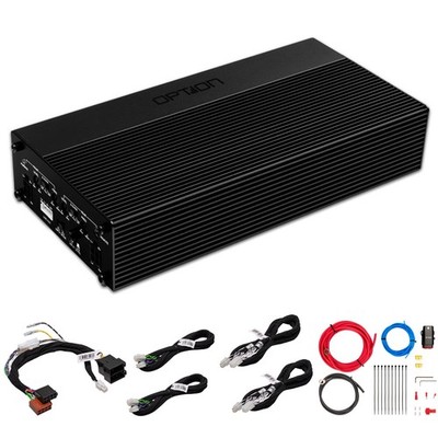 OPTION AIR-D4 für Fahrzeuge mit ISO Anschluss | 4-Kanal Plug & Play Verstärker