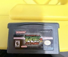 Teenage mutant ninja Turtles 2 BattleNexus TMNT Game Boy Advance Nintendo GBA