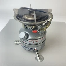 Vintage Coleman Peak 1 Feather 442 Dual Fuel Hiking Camping Stove  USA