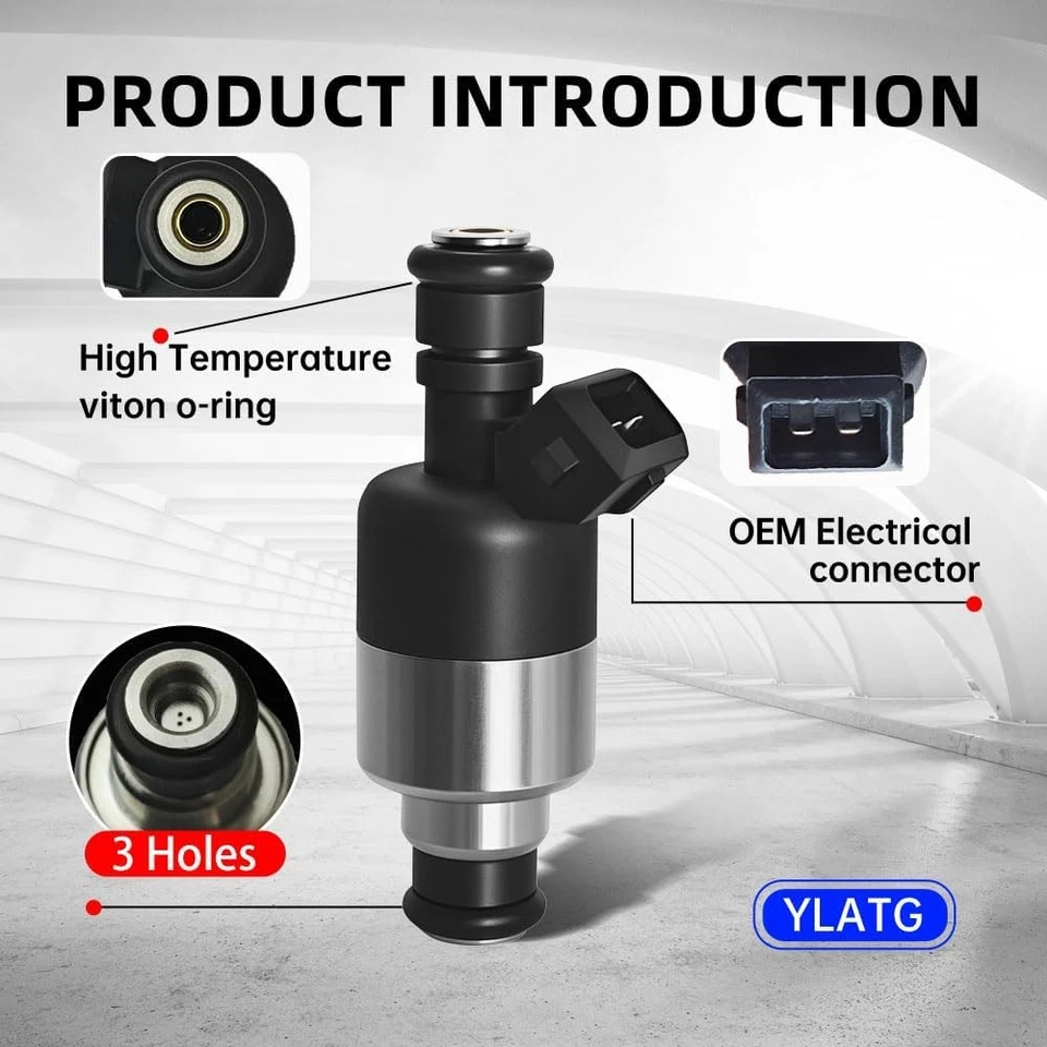 Inyectores de combustible YLATG para GMC y Chevrolet C2500, C2500 Suburban, C3500,...  Foto 4 de 4