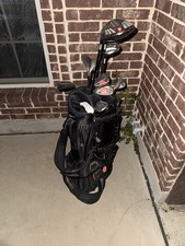 Full Golf Set LEFT HANDED   TaylorMade Burner Driver ,Irons ,Wedges ,Putter ,Bag