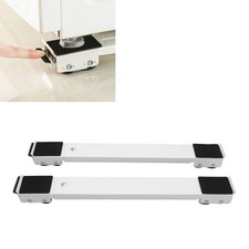 (White)Dishwasher Raised Base 2PCS Large Bearing Area Multifunctional Mobile