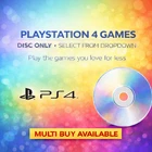 Sony Playstation 4 (PS4) Disc Only Video Games - Multi Buy Offer Available