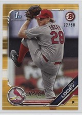 2019 Bowman Draft Gold /50 Tony Locey #BD-70 11bi