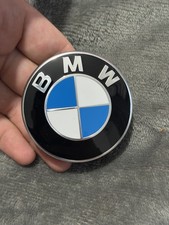 BMW Single Floating Self Leveling Alloy Wheel Hub Centre Cap Badge 56mm 