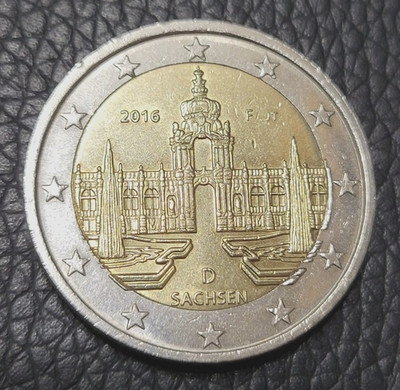 2016 Germany 2 Euro Coin