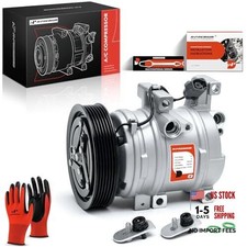 A/C Compressor with Clutch Compatible with Mazda 3 2.3L 2007-2009, 6 2.3L
