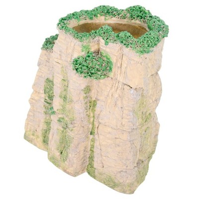 Aquarium Rock Cave Decoration   Natural Cliff Hideout for Fish Tanks