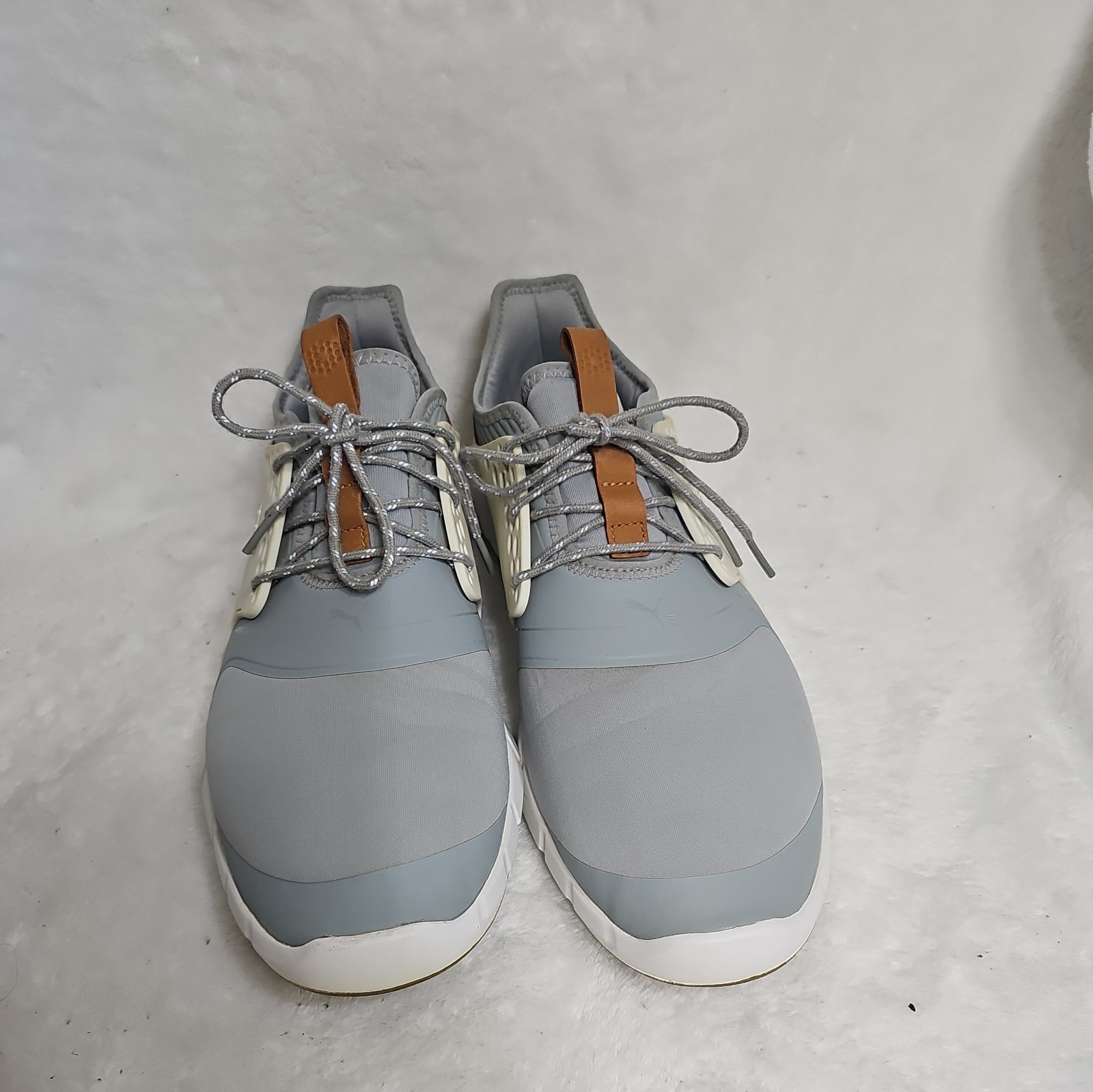 Mens 12 Spikeless, Gray / Cream ~ 190583 03