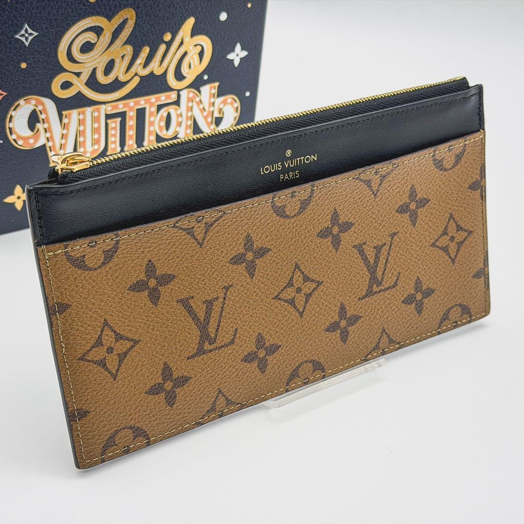 Louis Vuitton LV  Level Monogram Reverse Slim Pur… - image 1