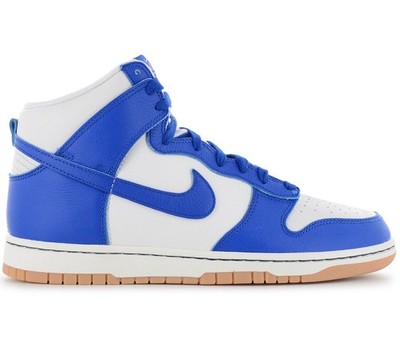 Nike Dunk Hi Retro SE - Herren Sneaker Basketball Schuh Blau-Weiß FV6612-001 NEU