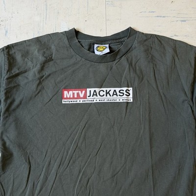 Vintage  MTV Jackass T-Shirt - size XL MADE IN USA