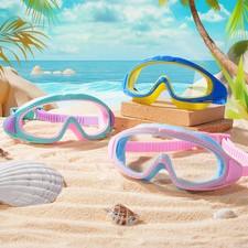 1PC Swim Goggles, Wide View Clear View Swimming Goggles for Adult, Anti-Fog UV P