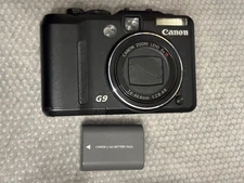 Canon PowerShot G9 Compact Digital Camera Tested Excellent Condition