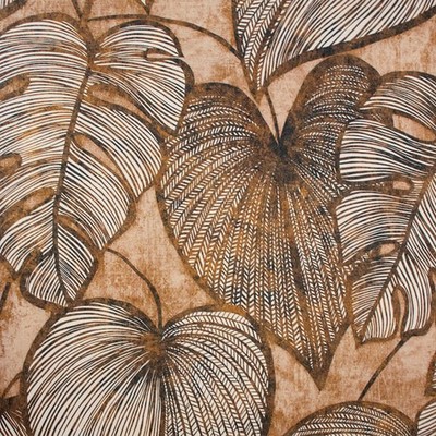26936 - Julie Feels Home Monstera Bronze Pfirsich Galerie Tapete