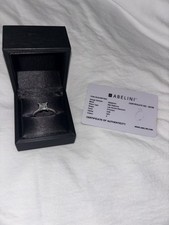 Abelini 2CT Lab Grown Diamond Engagement Ring