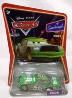 Mattel Disney Pixar Cars Supercharged Chick 1:55 Fahrzeug GrüN Neu Ovp