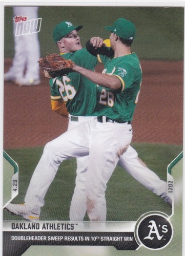 2021 Topps Now 105 OAKLAND ATHLETICS™