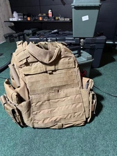 Special Operations Military Issued Plate Carrier with side plates