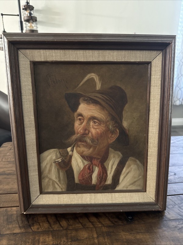 Original Oil Painting Portrait
