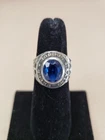 Vintage Sterling Silver Saint Peter School 1973 Class Ring Size 6