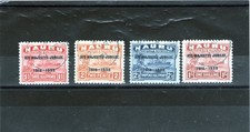 King George v 1935 Silver Jubilee fine used stamps set Nauru