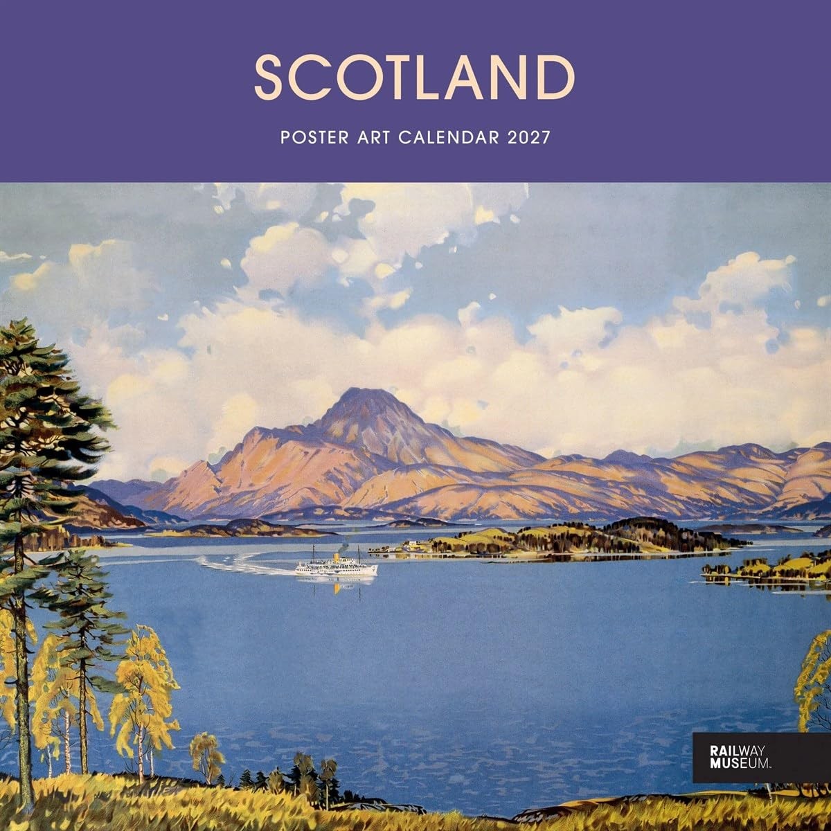 Scotland Poster Art NRM Wiro Wall (Calendar) - Image 2