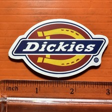 Dickies Sticker Decal Vinyl Western Jeans Company Brand Logo Horseshoe Cowboy