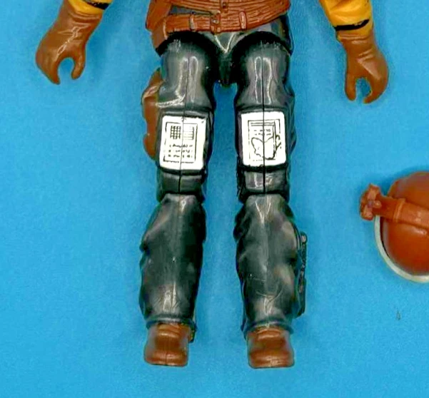 GI Joe Tiger Force Skystriker 1988 Tiger Rat Pilot con casco/visera de colección ARAH Foto 4 de 4