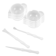  Coppe Silicone Strumenti Di Miscelazione Epossidica Bastoncini Agitazione