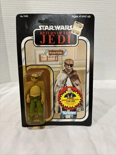 1984 Star Wars Prune Face Brand New Factory Sealed