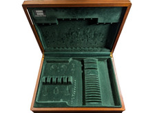 Empty Viners "Studio" Cutlery Canteen Box Green Velour Interior - VGC