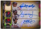 2024 Topps Triple Threads Dale Murphy Andruw Jones David Justice 3 Patch Auto /9