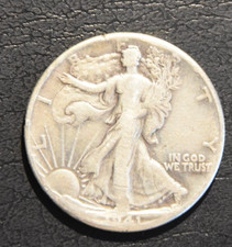 USA, Walking Liberty mezzo dollaro del 1941, argento