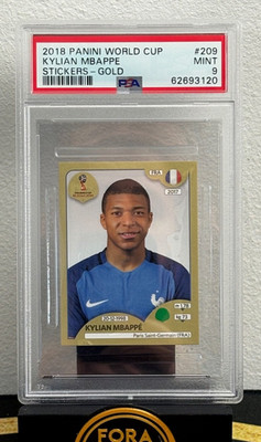 PSA9 RC mbappe panini 2018 W杯 2018 Panini World Cup Sticker Kylian Mbappe Rookie PSA 9 MINT #80