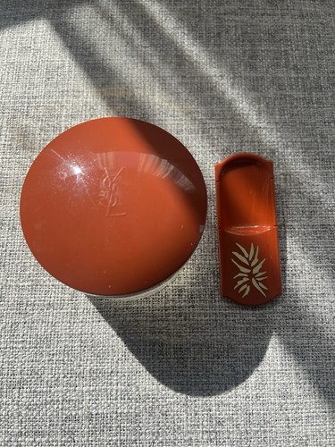 Opium Yves St. Laurent Voluptuous Foaming Bath Powder Vintage 1990's W Scoop - Picture 2 of 6