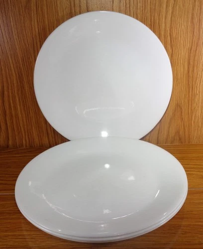 Corelle 8 1/2" WINTER FROST WHITE Luncheon Plates Set of 4