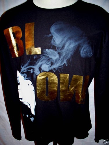 INTERSECTION Gold Foil BLOW Thermo T-Shirt XLARGE Neu ohne Etikett - Bild 1 von 1